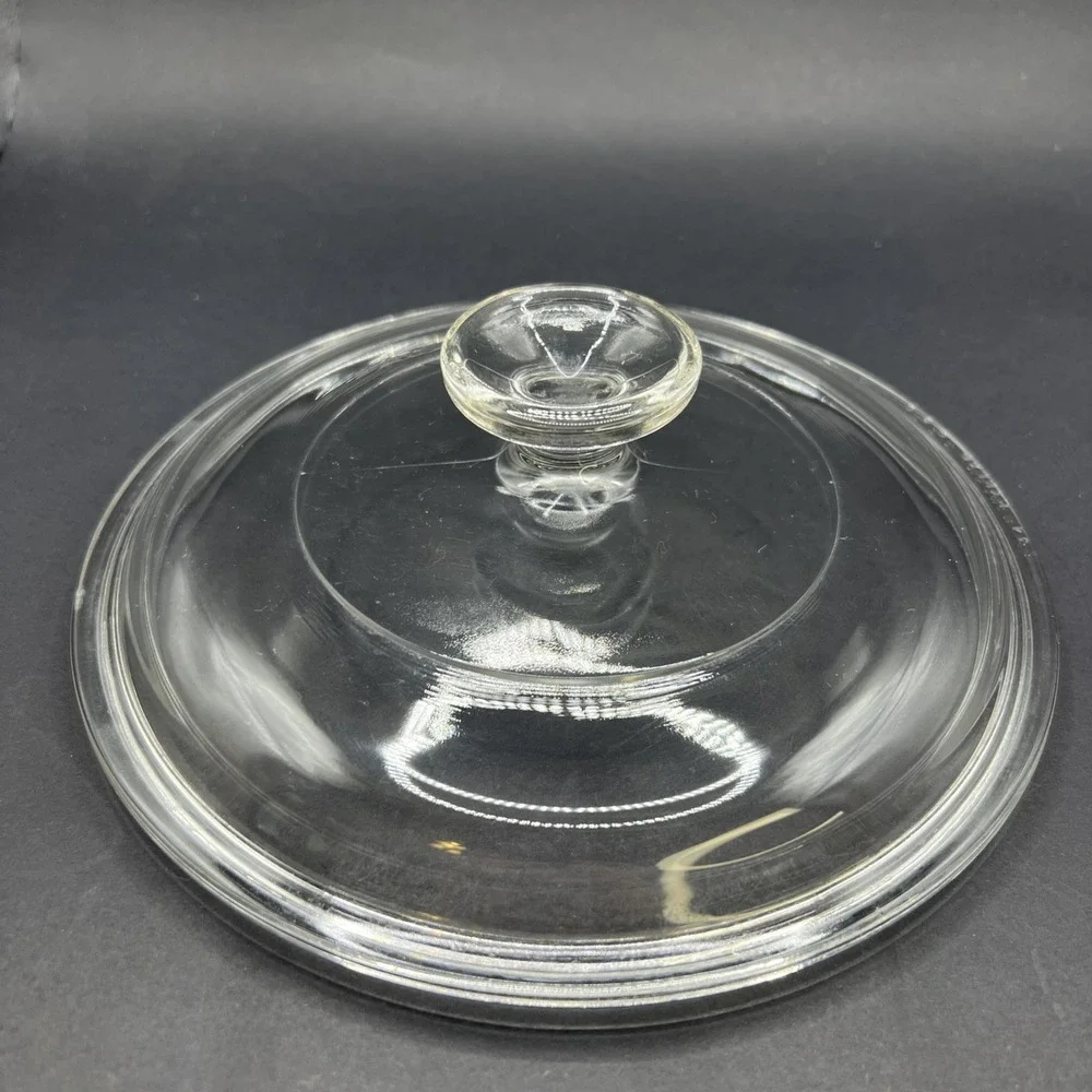 Pyrex G5C Clear Glass Lid,‎ fits Corningware and Pfaltzgraff 1.5 qt Casserole